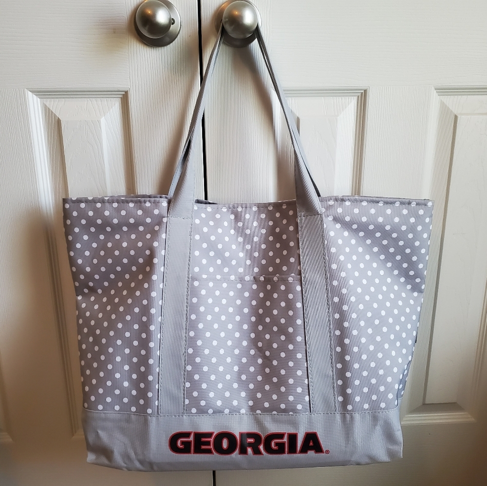 Large University Of Georgia UGA Dawgs Tote